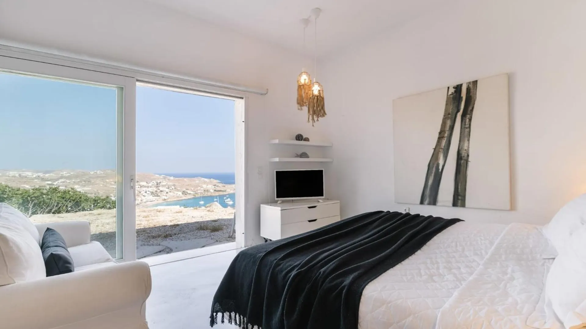 Exclusive Above Nammos Villa Villa Mystique Overlooking Famous Nammos Bar-Restaurant Infinity Pool Outdoor Bar And Bbq Mykonos Psarou